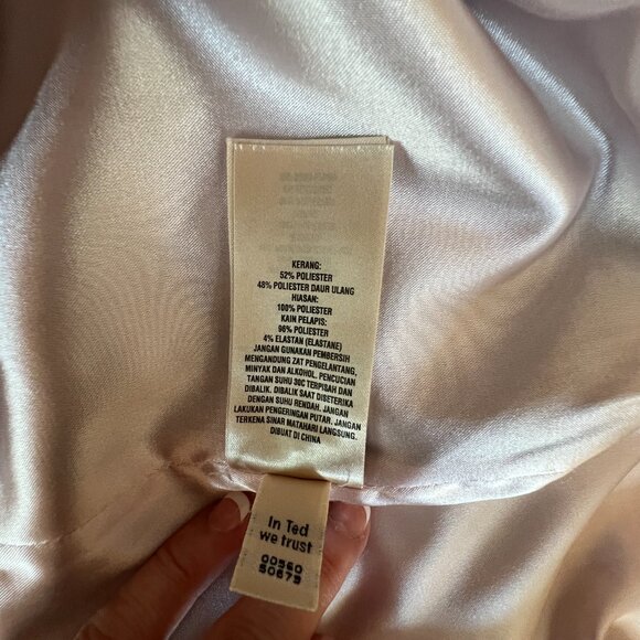 Ted Baker Pull on Dress Size 0 3/4 sleeves - Picture 8 of 9